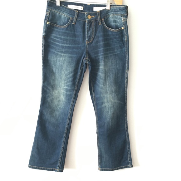 Anthropology Pilcro and the Letterpress cropped straight jeans sz 27 - Picture 10 of 10
